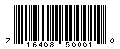 UPC barcode number 716408500010