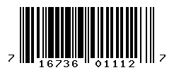 UPC barcode number 716736011127