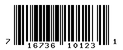 UPC barcode number 716736101231