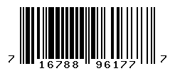 upc 716788961777 barcode image