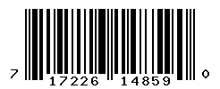 UPC barcode number 717226148590