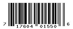upc 717604015506 barcode image