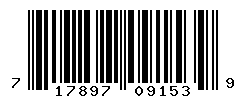 UPC barcode number 717897091539