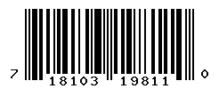 718103198110 barcode