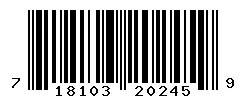 UPC barcode 718103202459