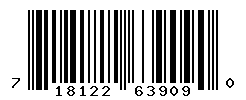 UPC barcode number 718122639090
