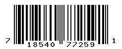 718540772591 barcode