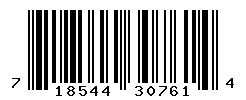 upc 718544307614 barcode image