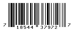 UPC barcode number 718544379727