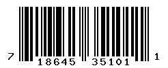 UPC barcode number 718645351011