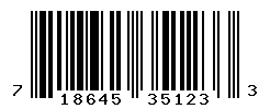 UPC barcode number 718645351233