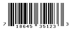 UPC barcode 718645351233