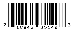 UPC barcode number 718645351493