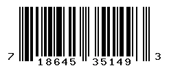 UPC barcode 718645351493