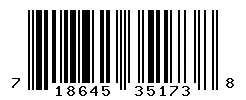 UPC barcode 718645351738