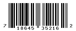 UPC barcode 718645352162