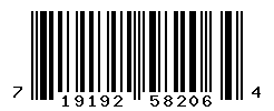 upc 719192582064 barcode image