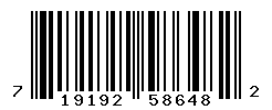 upc 719192586482 barcode image