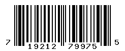 UPC barcode number 719212799755