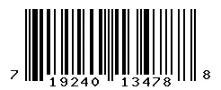 719240134788 barcode