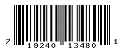 719240134801 barcode