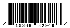 719346229487 barcode