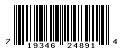 UPC barcode number 719346248914