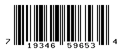 UPC barcode 719346596534