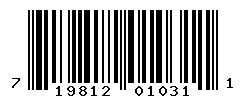 UPC barcode number 719812010311 lookup