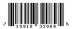 UPC barcode number 719918320895