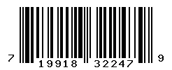 UPC barcode 719918322479