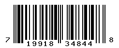 UPC barcode number 719918348448