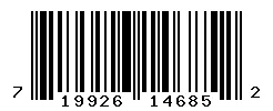 UPC barcode 719926146852