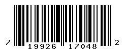 UPC barcode 719926170482