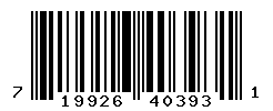 UPC barcode number 719926403931