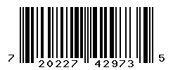 UPC barcode number 720227429735