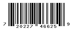 UPC barcode number 720227466259