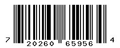 UPC barcode number 720260659564