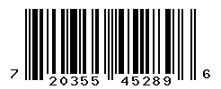 UPC barcode number 720355452896