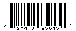 UPC barcode number 720473850451