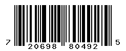 upc 720698804925 barcode image