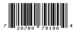 720780791904 barcode