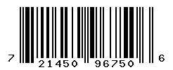 upc 721450967506 barcode image