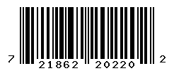 upc 721862202202 barcode image
