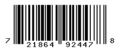 upc 721864924478 barcode image