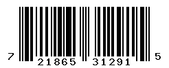 UPC barcode 721865312915