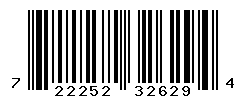 UPC barcode number 722252326294