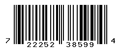 UPC barcode 722252385994