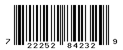 UPC barcode number 722252842329