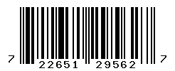 722651295627 barcode